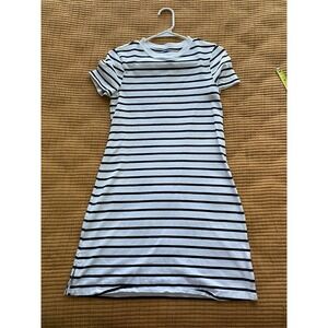 Women's Old Navy Black & White Shirt Dress‎ Size XS